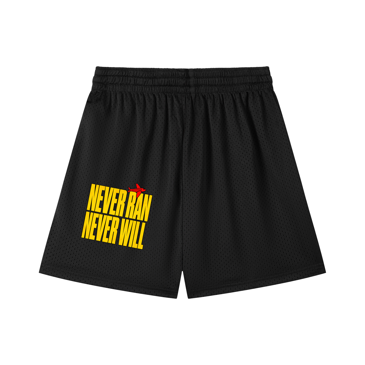 Top Flight Black Basketball Shorts (DTF)