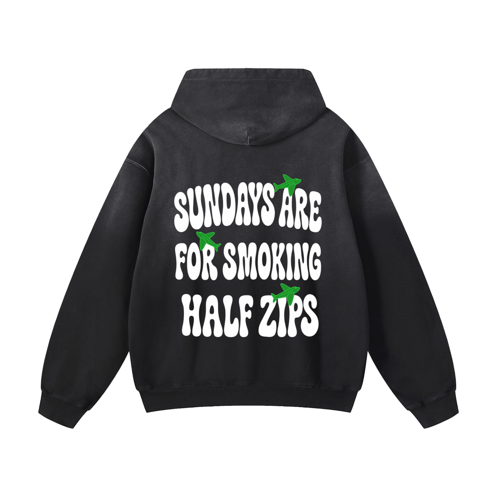 TF Unisex Sundays Heavyweight Sunfade Oversized Hoodie