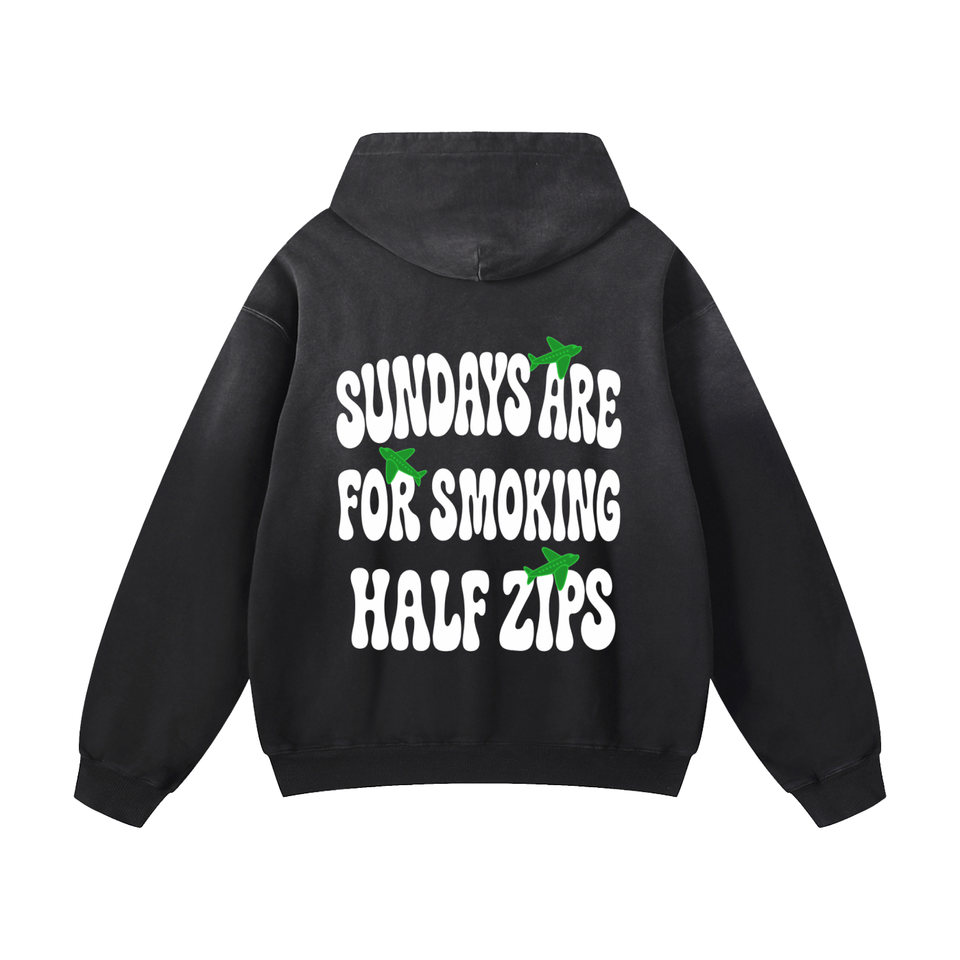 TF Unisex Sundays Heavyweight Sunfade Oversized Hoodie