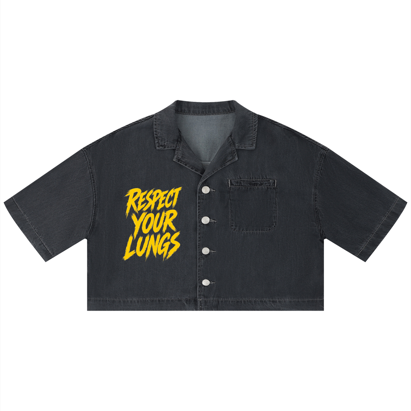Top Flight Boxy Cropped Shirt