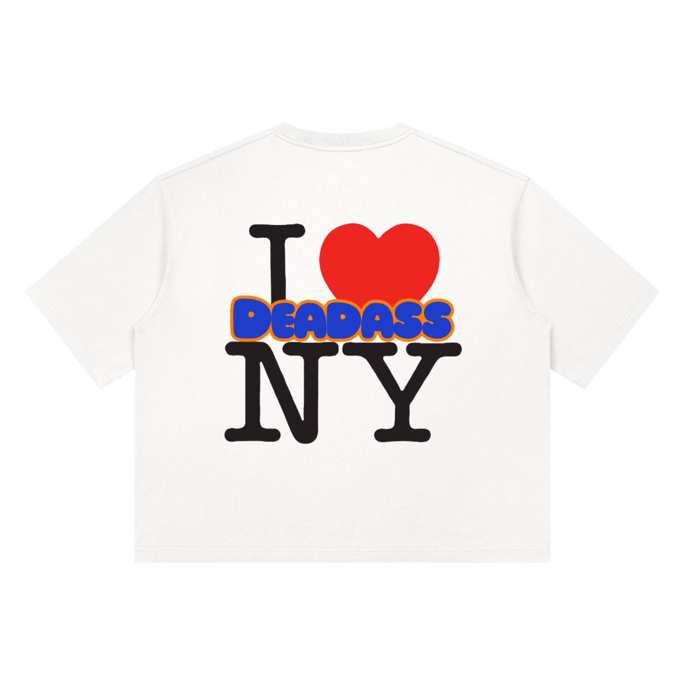 TF I Deadass Love NY Heavyweight Boxy T-Shirt