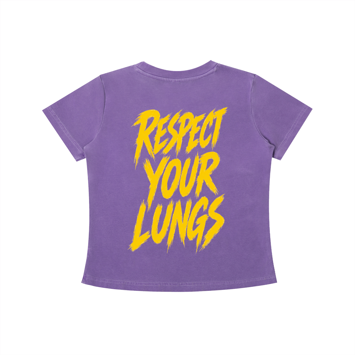Top Flight Respect Your Lungs Slim Fit T-shirt (DTG)