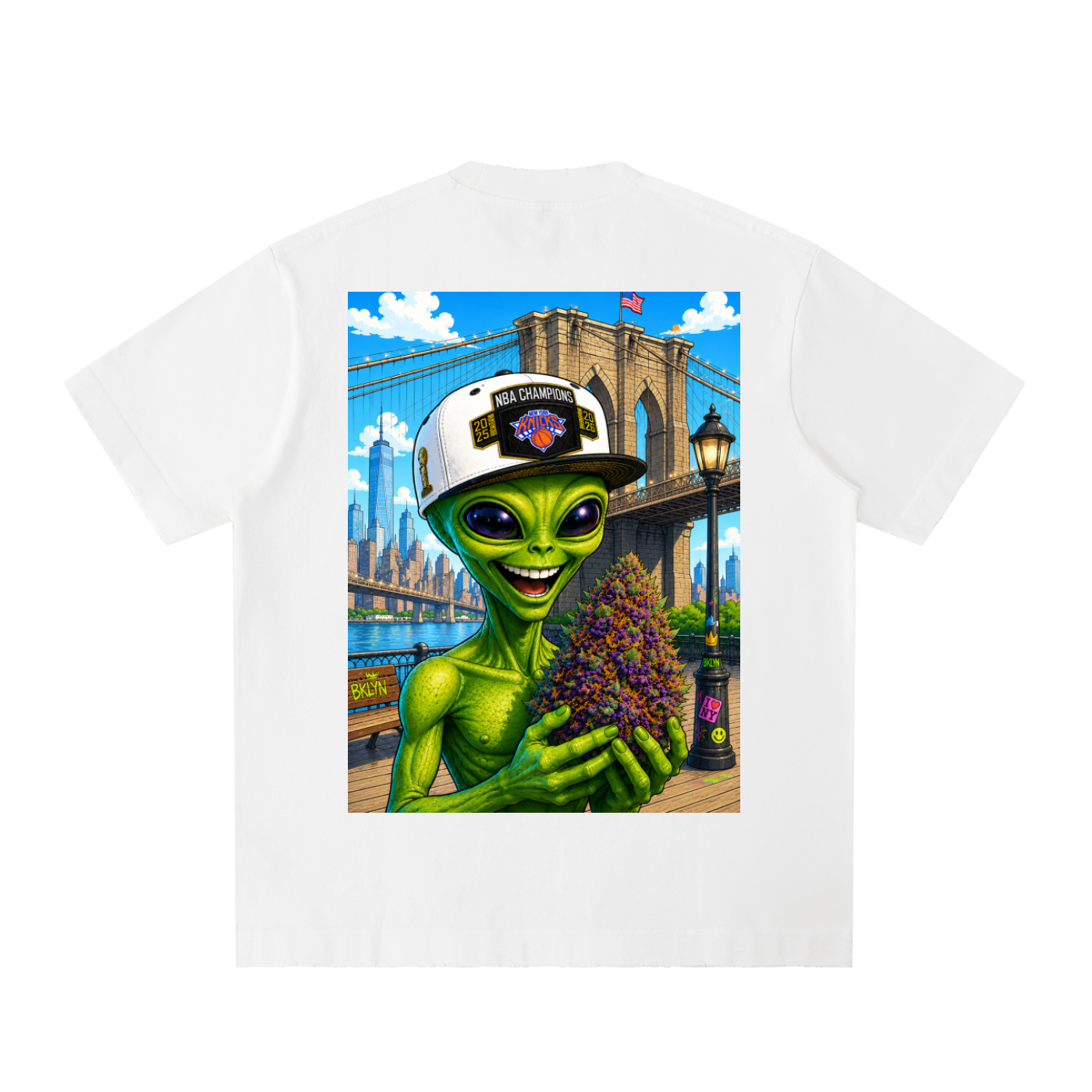 Top Flight Alien Champion Heavyweight Vintage T-Shirt (DTG)
