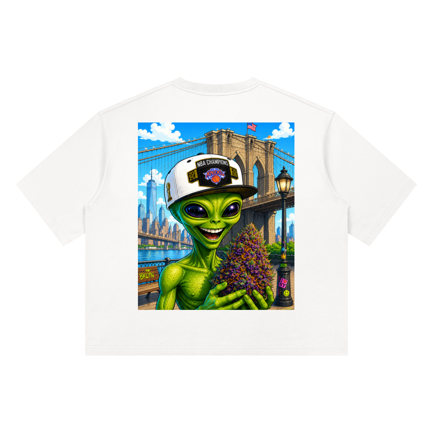 Alien Championship Heavyweight Boxy T-Shirt