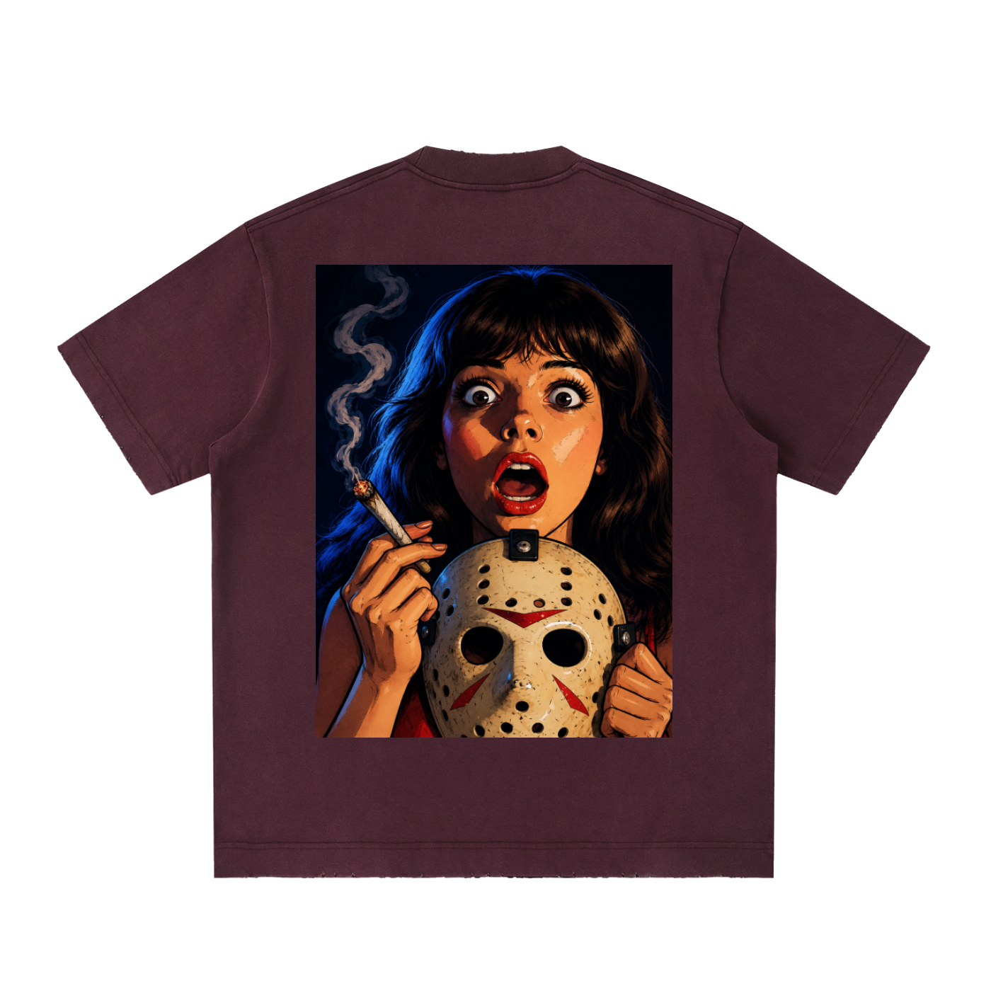 Top Flight Horror Heavyweight Vintage T-Shirt (DTG)