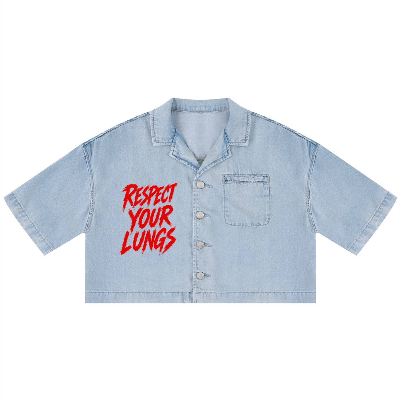 Top Flight Boxy Cropped Shirt