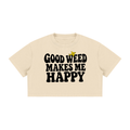 TF Groovy Mineral Wash Cotton Crop T-Shirt