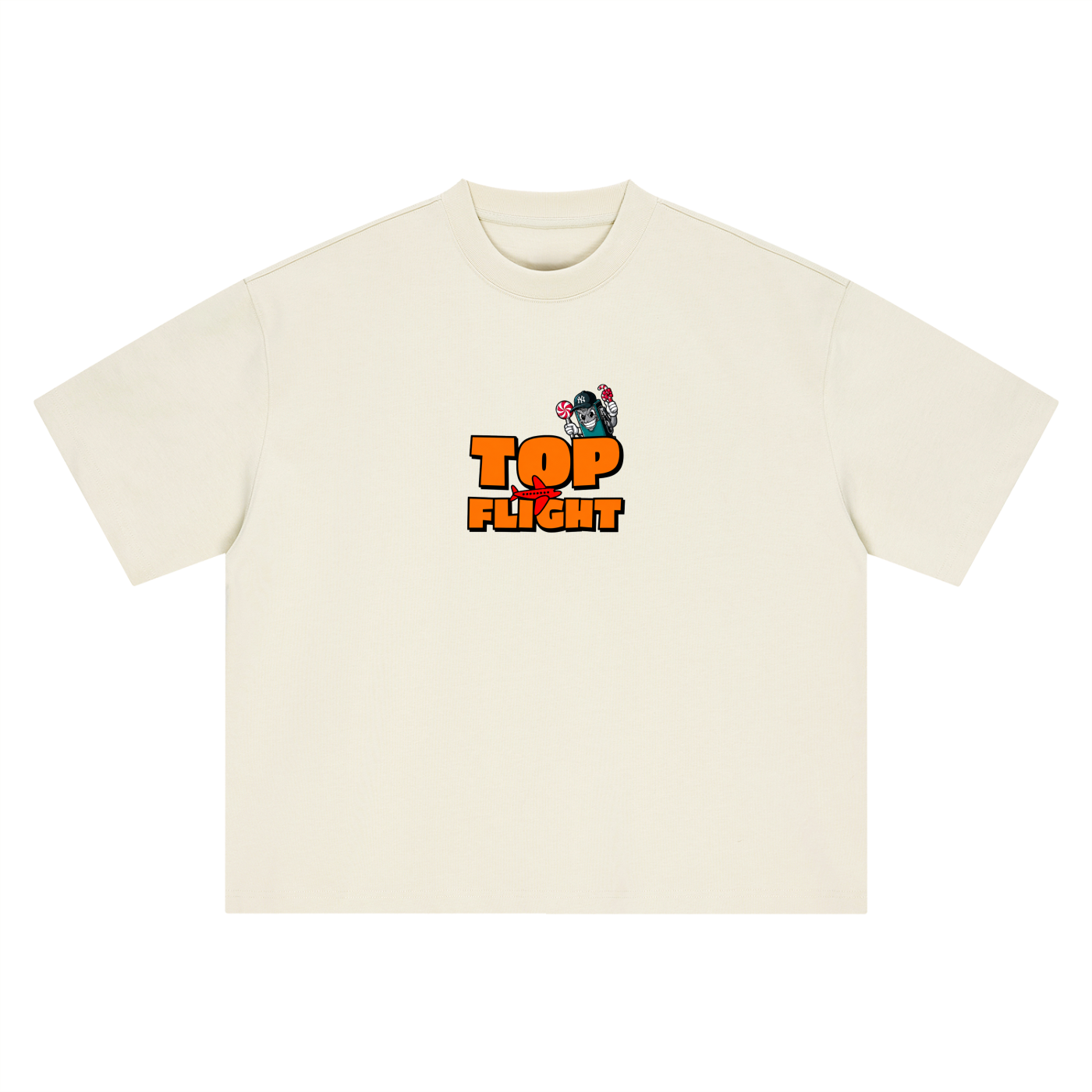 TF Hell is Empty Boxy Oversized T-Shirt
