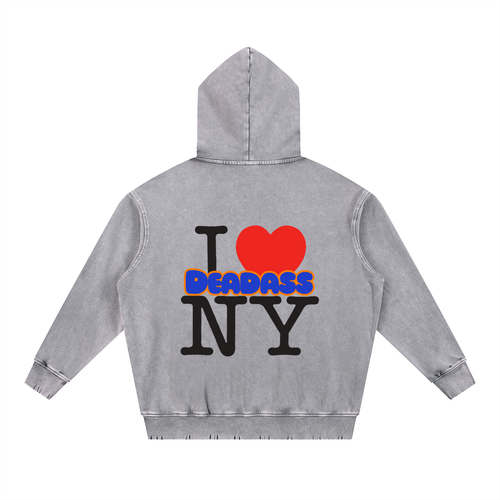 I Deadass Love NY Heavyweight  Hoodie (DTG)