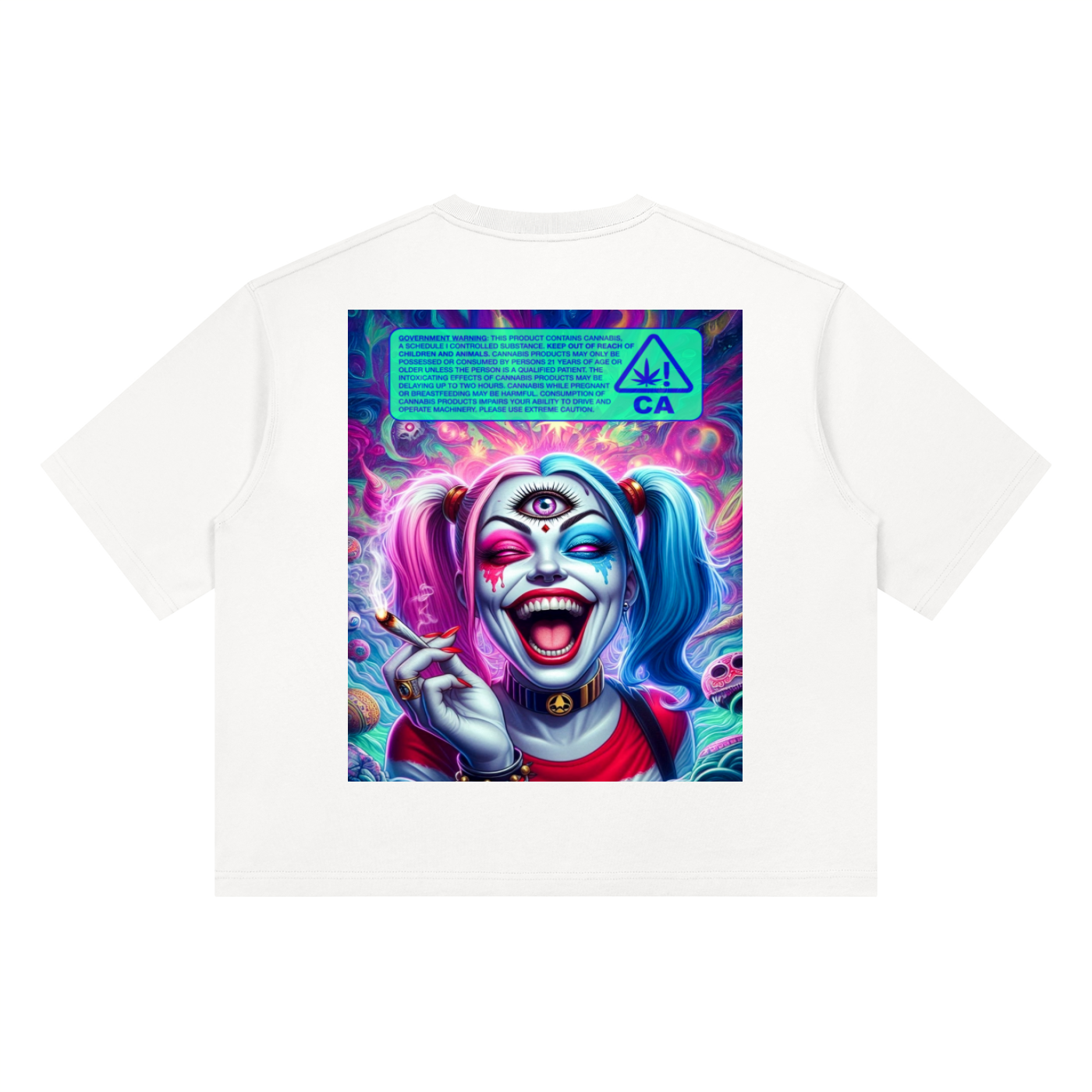TF Psychedelic Heavyweight Boxy T-Shirt