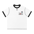 TF Unisex Contrast-Stitched Cotton T-Shirt