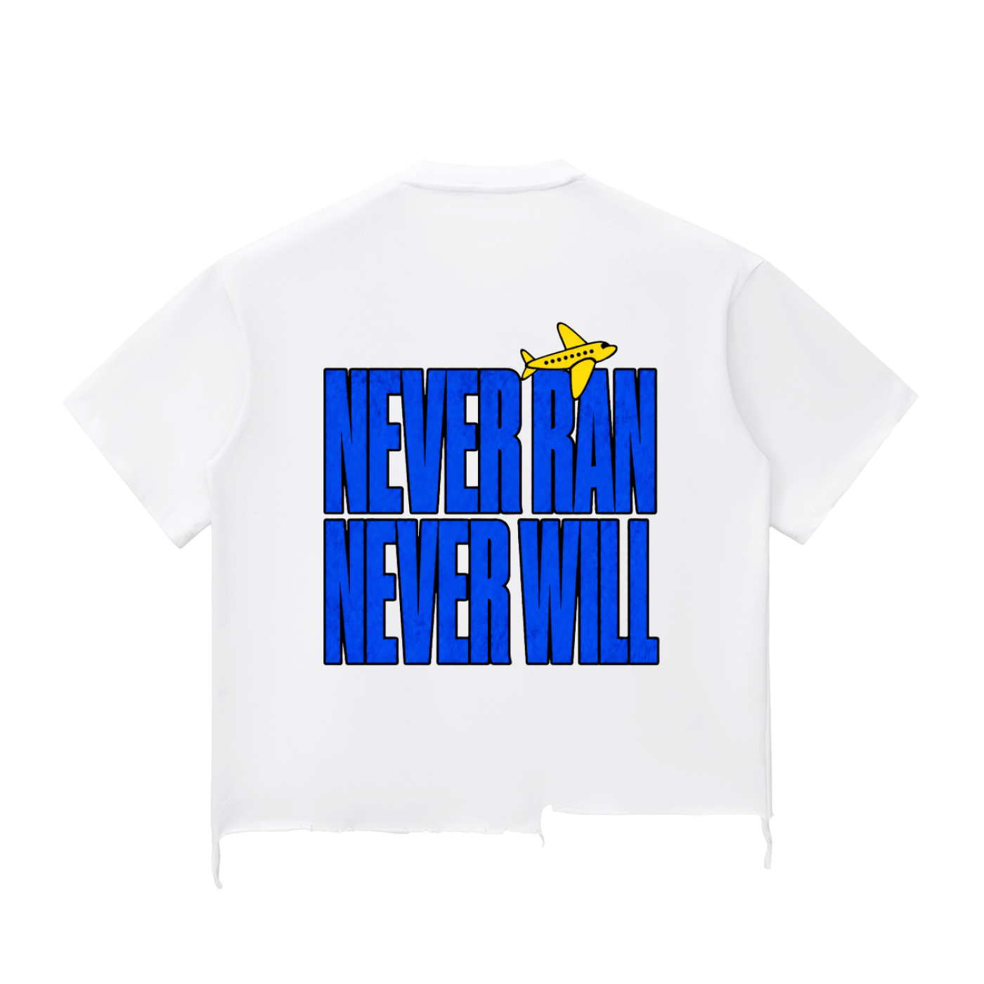 TF Basquiat Brownsville Snow Wash Raw-Hem Boxy T-shirt (DTG)