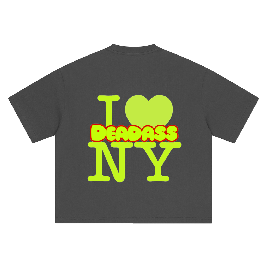 TF I Deadass Love NY Boxy Oversized T-Shirt