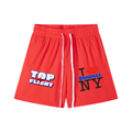 Top Flight Orange Basketball Shorts(DTF)