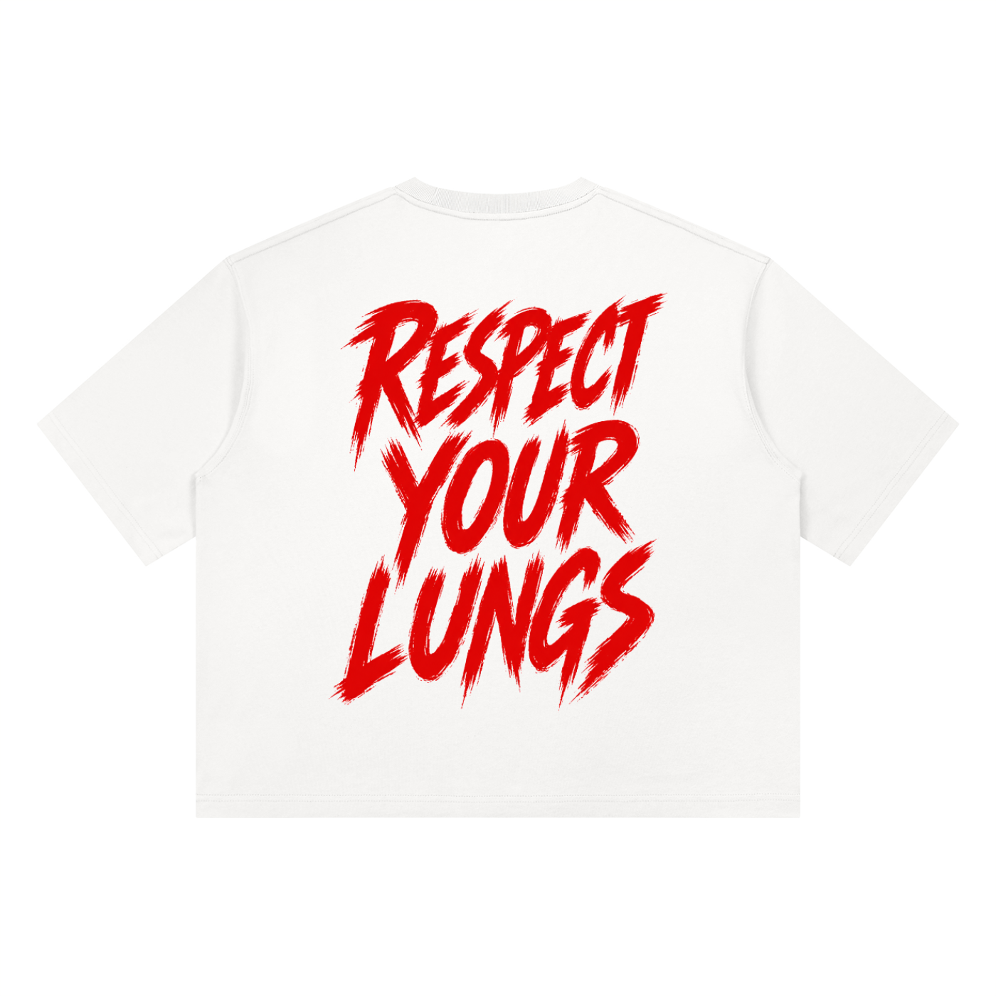TF Respect Your Lungs Heavyweight Boxy T-Shirt