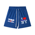 Top Flight Blue Basketball Shorts (DTF)
