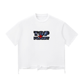 TF Cosmos Snow Wash Raw-Hem Boxy T-shirt