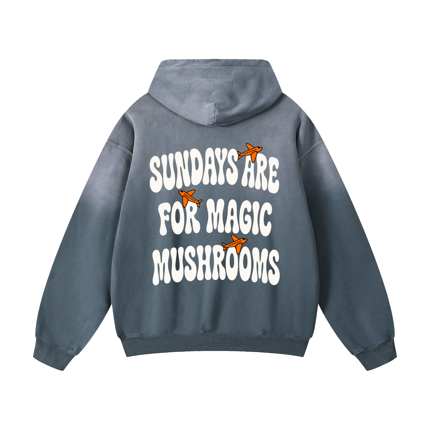 TF Unisex Sundays Heavyweight Sunfade Oversized Hoodie