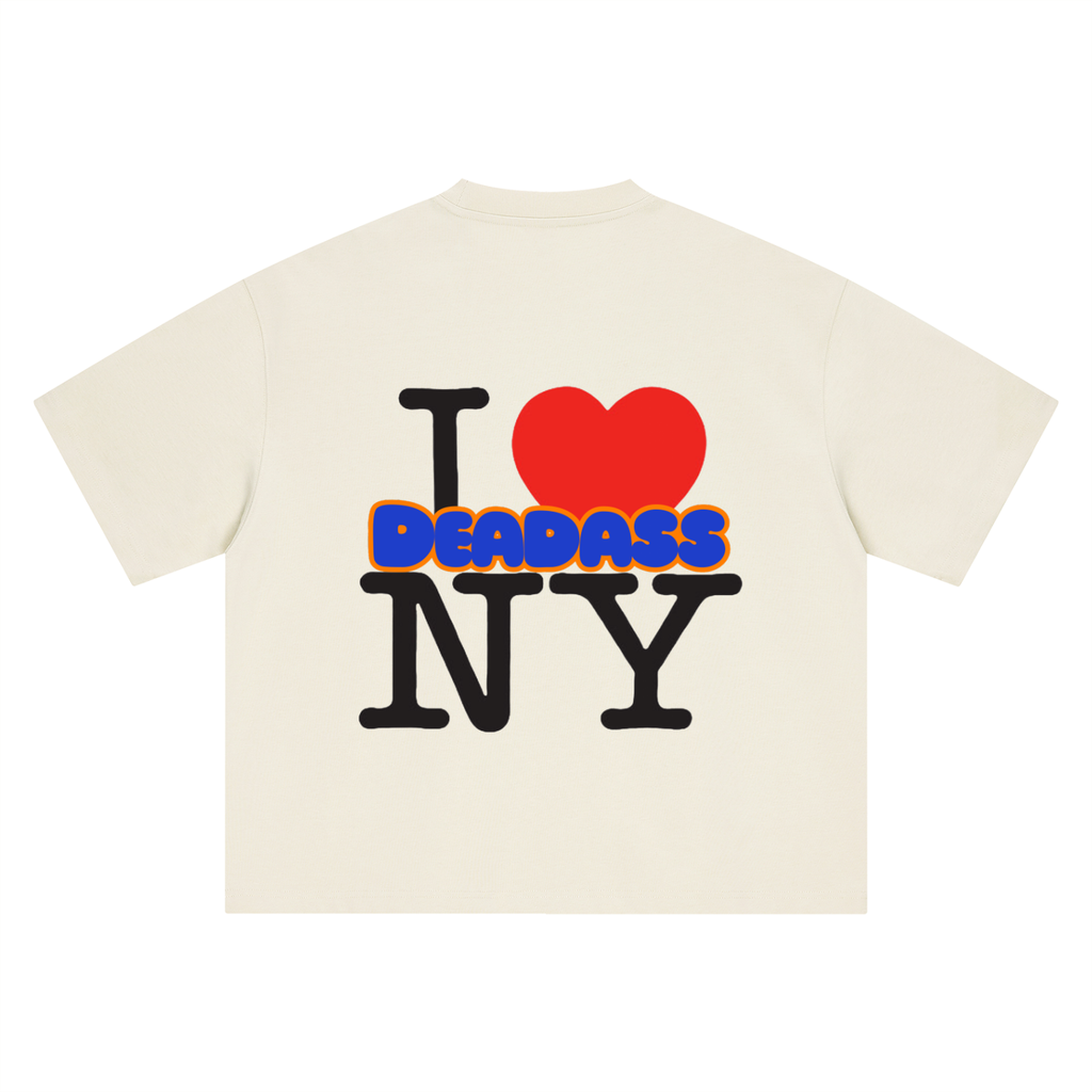 TF I Deadass Love NY Boxy Oversized T-Shirt