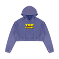 Top Flight Mineral Washed Crop Hoodie (DTG)