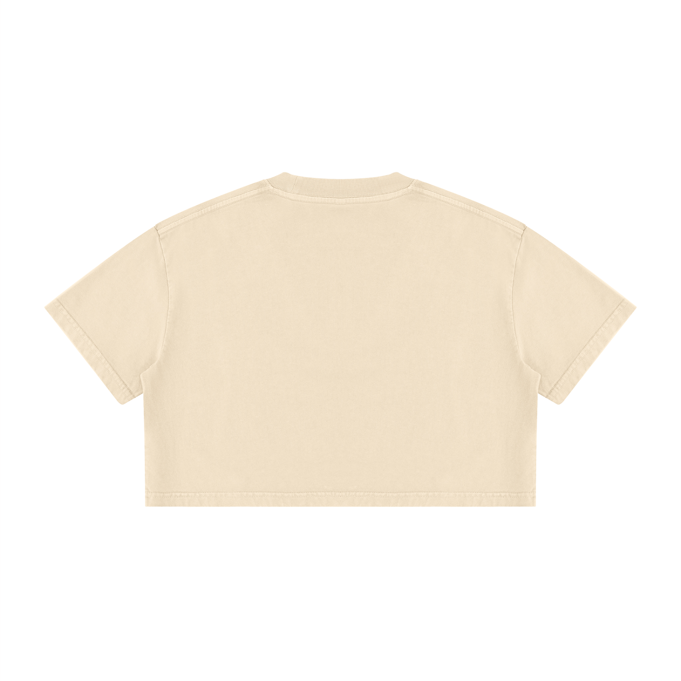 TF Groovy Mineral Wash Cotton Crop T-Shirt