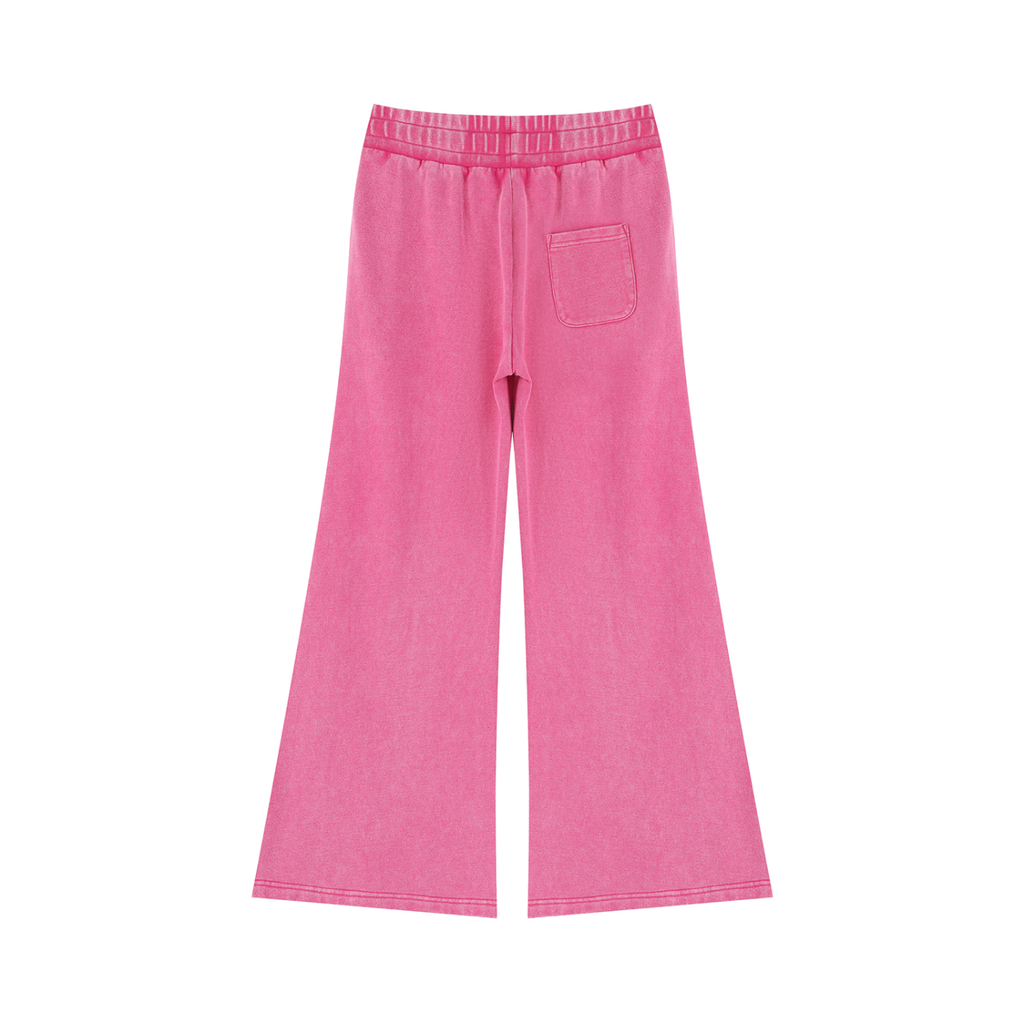 Top Flight Mineral Wash Flared Leg Sweatpants (DTG)