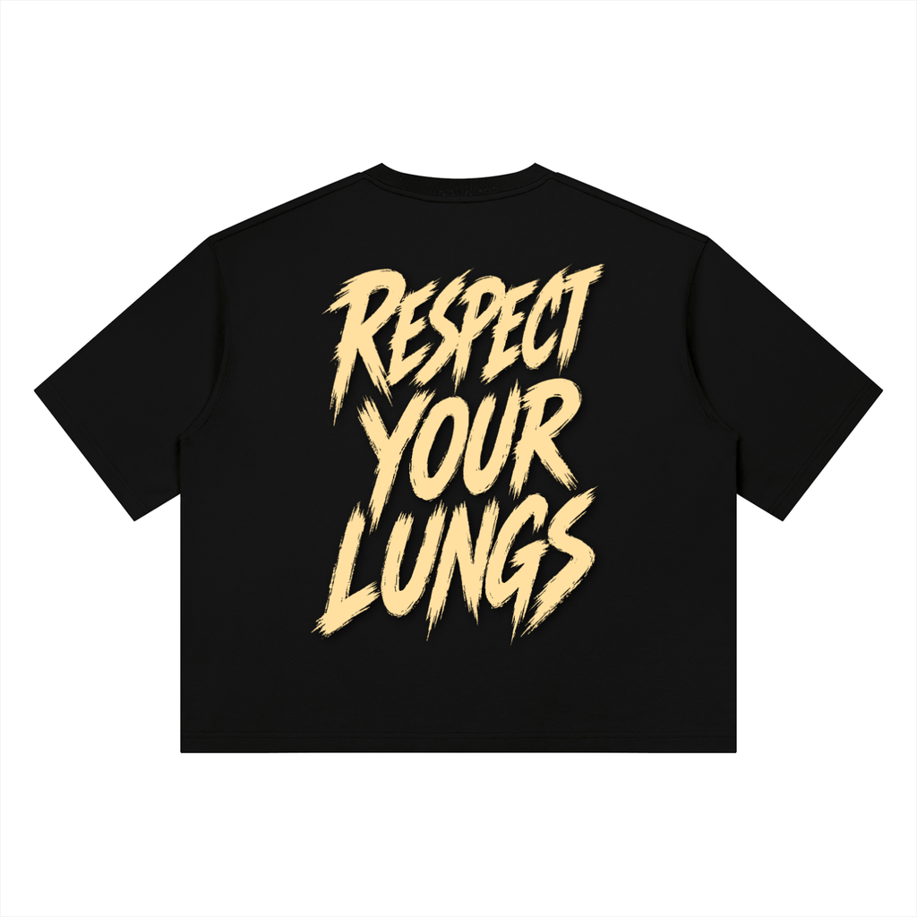 TF Respect Your Lungs Heavyweight Boxy T-Shirt