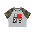 Top Flight Camo Crop T-Shirt