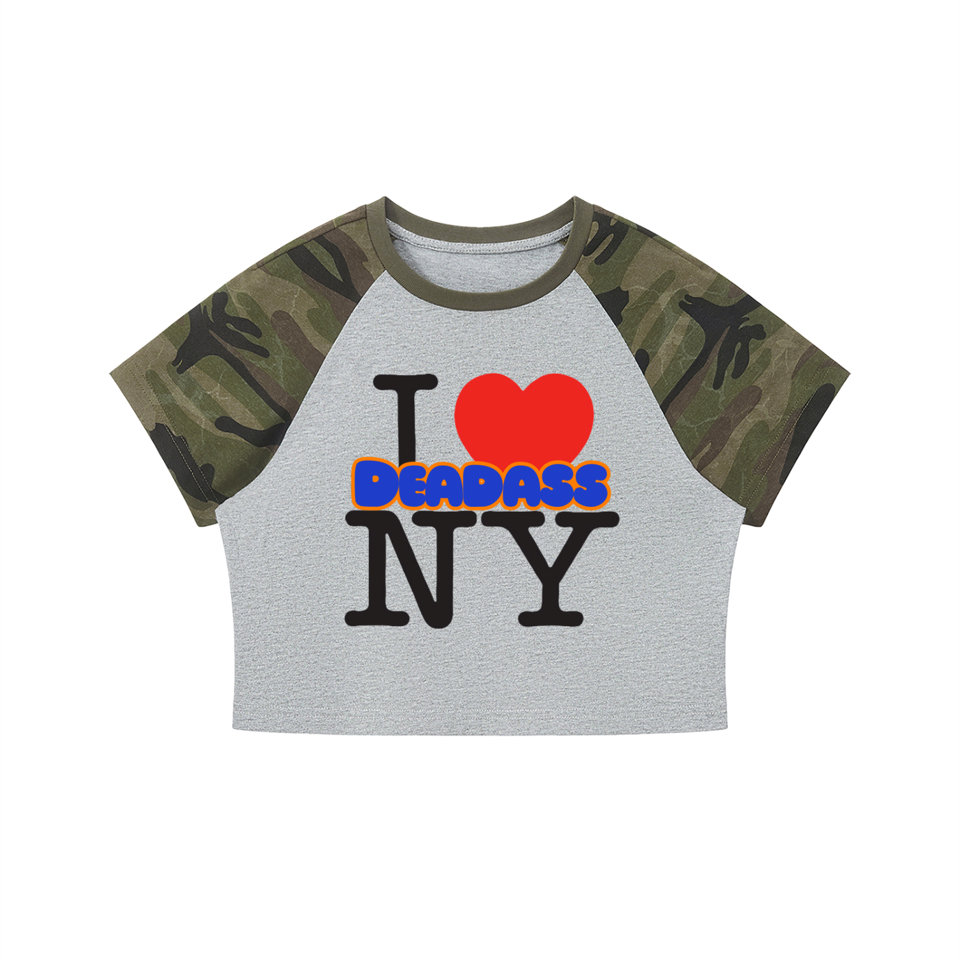 Top Flight Camo Crop T-Shirt