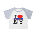 I Deadass Love NY Crop Top (DTG)