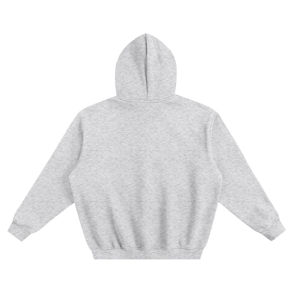Top Flight Blue Logo Fleeced Boxy Hoodie (DTG)