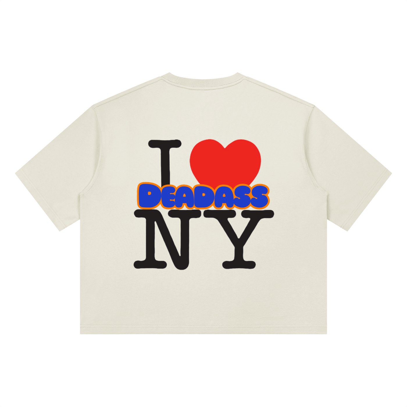 TF I Deadass Love NY Heavyweight Boxy T-Shirt
