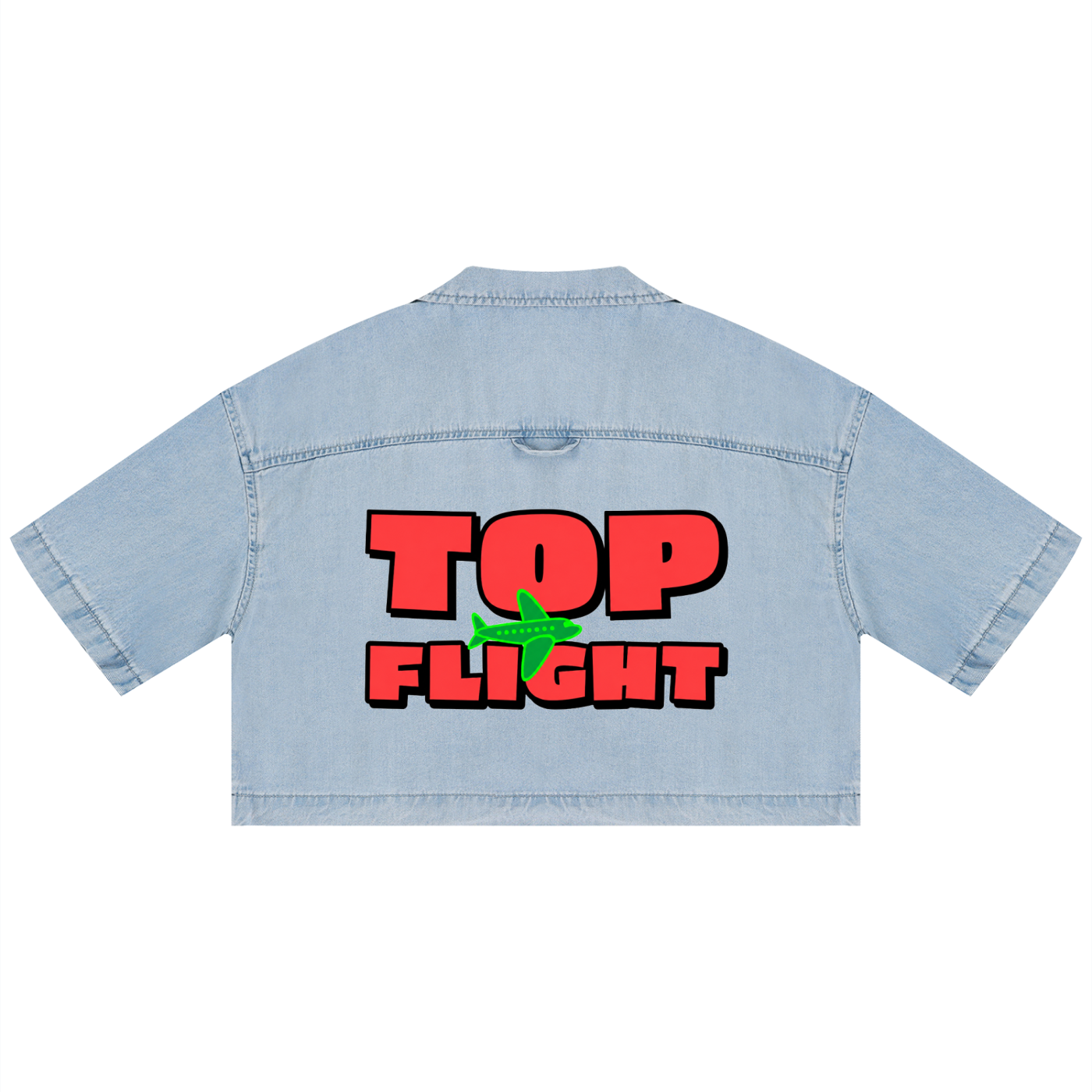 Top Flight Boxy Cropped Shirt