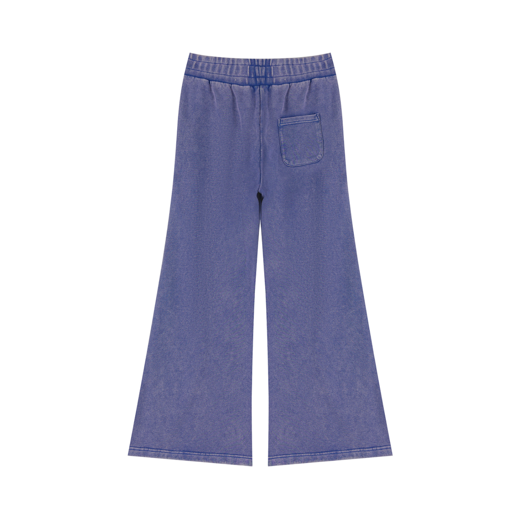 Top Flight Mineral Wash Flared Leg Sweatpants (DTG)