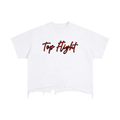 TF TRAP Vintage Wash Boxy Hem T-Shirt