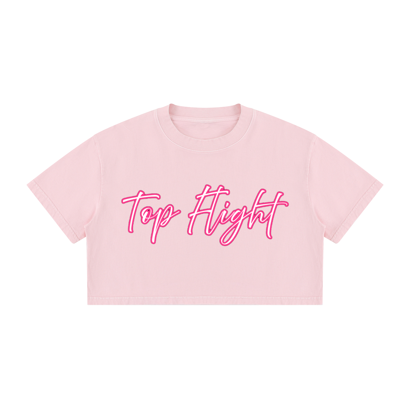 Women's Groovy Mineral Wash Crop T-Shirt